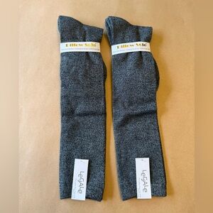 Pillow Sole Women's Gray Hosiery Socks 2 Pack